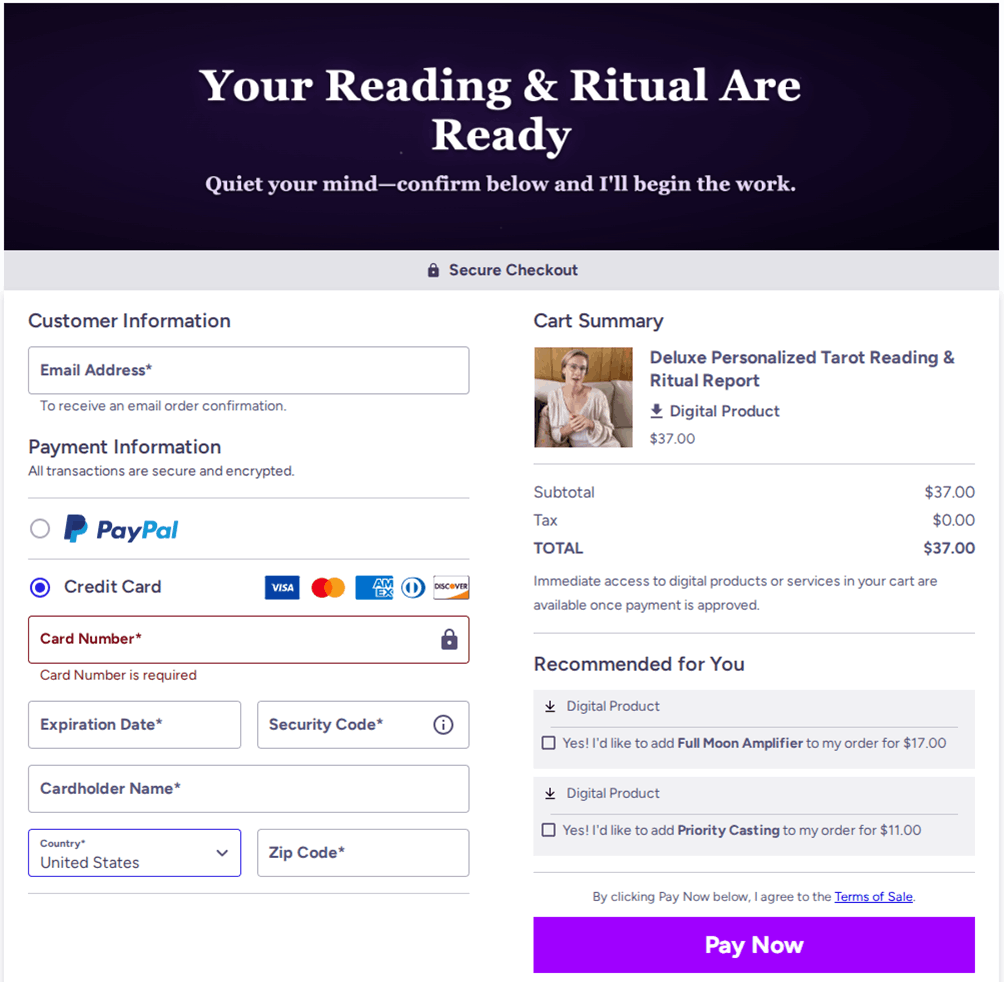 Spellsology Checkout